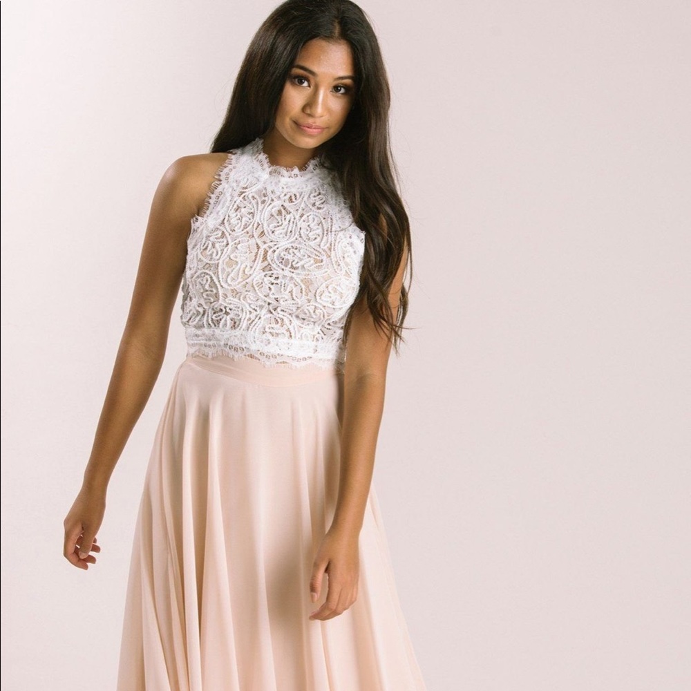 Lace crop top